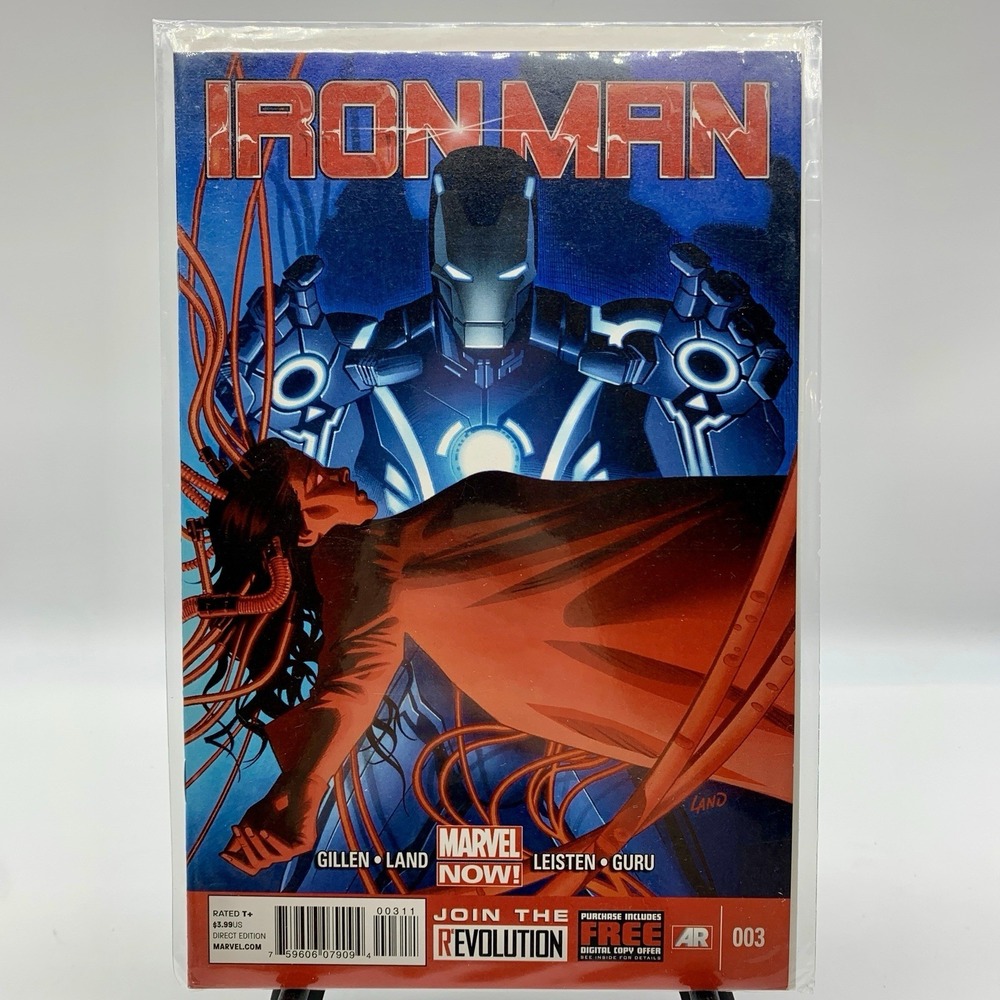 Iron Man #3 Marvel Greg Land Kieron Gillen 2013 Modern Age Bagged & Boarded